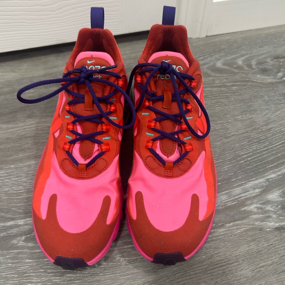 Nike Red and Pink Athletic Shoes